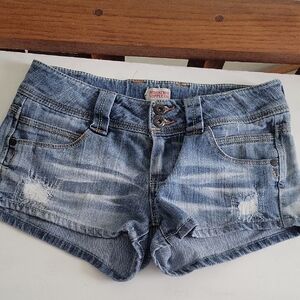 Mossimo Supply Co. Women's Blue Denim Shorts